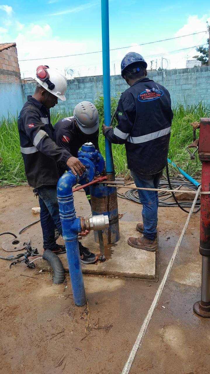 Sistema hidráulico instalado